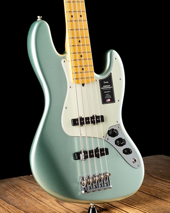 Fender American Professional II Jazz Bass V - Mystic Surf Green