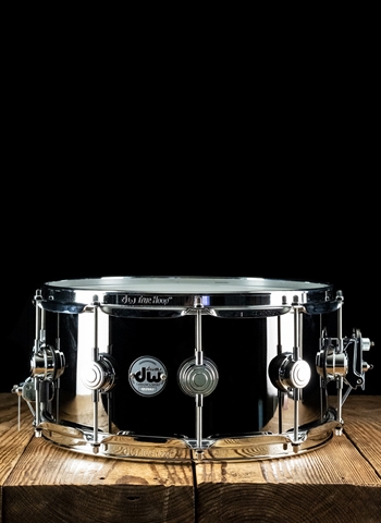 Drum Workshop 6.5"x14" Collector's Series Black Nickel over Brass Snare Drum - B Stock