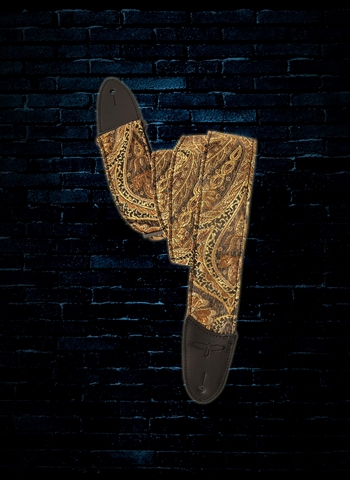 PRS 2" Nylon Paisley Guitar Strap - Brown