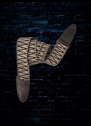 PRS 2" Woven Guitar Strap - Black/Gray