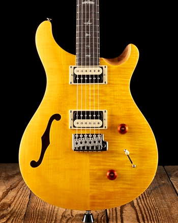 PRS SE Custom 22 Semi-Hollow - Santana Yellow