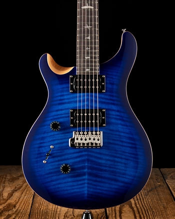 PRS SE Custom 24 (Lefty) - Faded Blue Burst