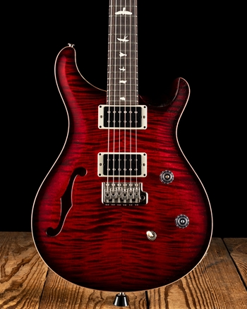 PRS CE 24 Semi-Hollow - Fire Red Burst