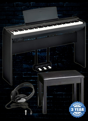 Yamaha P-125 Digital Piano Package B