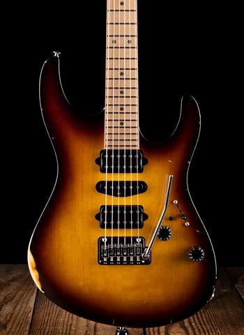 Suhr Modern Antique Custom Maple/Basswood - 2 Tone Tobacco Burst