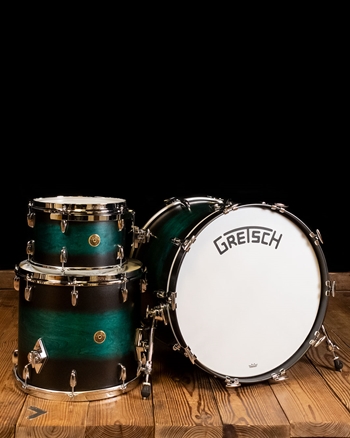 Gretsch Broadkaster 3-Piece Drum Set - Satin Caribbean Twilight