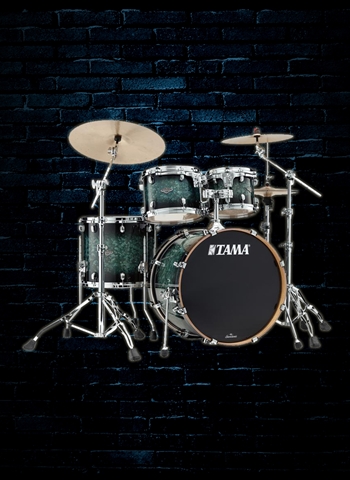 Tama Starclassic Performer 4-Piece Drum Set - Molten Steel Blue Burst