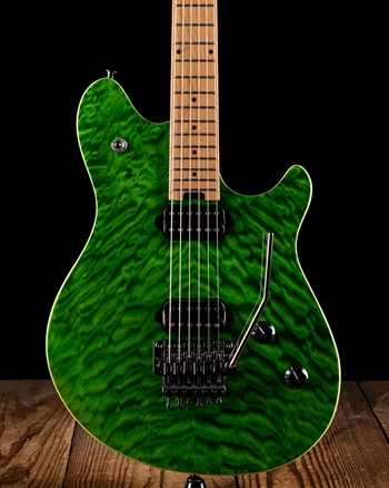 EVH Wolfgang WG Standard QM Transparent Green