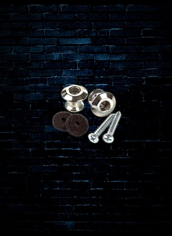 Dunlop Straplok Dual Design Strap Buttons - Nickel