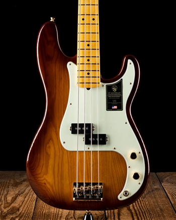 Fender 75th Ann. Commemorative Precision Bass - 2-Color Bourbon Burst