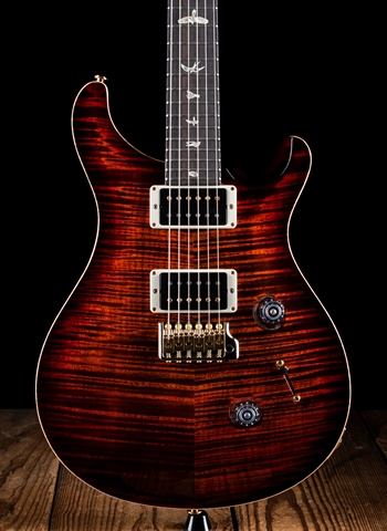 PRS Custom 24 - Amber Smoke Burst