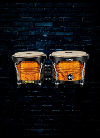 Meinl FWB190AF - Marathon Series Wood Bongo - Amber Flame