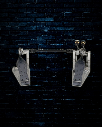 Drum Workshop DWCPMCD2XF Machined Chain Drive Double Bass Drum Pedal w/Extended Footboard