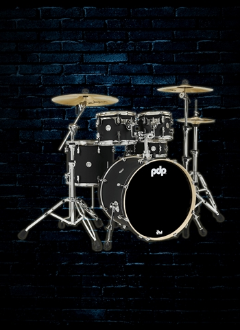 PDP Concept Maple 5-Piece Drum Set - Satin Black