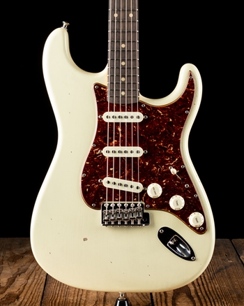 Fender Custom Shop Postmodern Journeyman Relic Stratocaster - Aged Vintage White