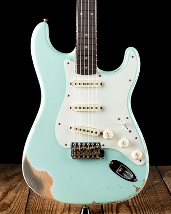 Fender Custom Shop 1959 Heavy Relic Stratocaster - Aged Surf Green