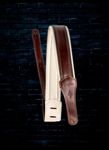 Taylor 2.5" Renaissance Leather Guitar Strap - Cordovan