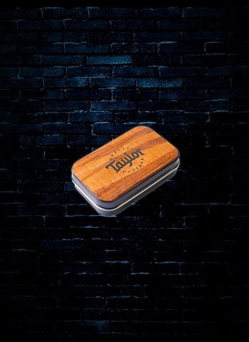 Taylor Darktone Series Guitar Pick Tin - Hawaiian Koa