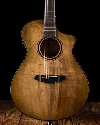 Breedlove Pursuit Exotic S Concert CE Myrtlewood-Myrtlewood - Sweetgrass