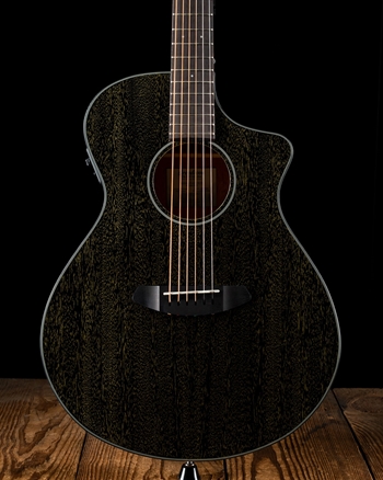 Breedlove Rainforest S Concert Black Gold CE African Mahogany - African Mahogany