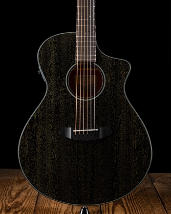 Breedlove Rainforest S Concert Black Gold CE - African Mahogany