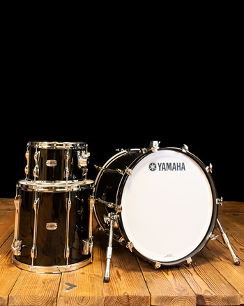 Yamaha Recording Custom 3-Piece Drum Set - Solid Black