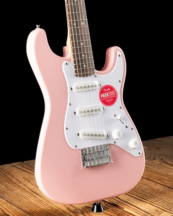 Squier Mini Stratocaster - Shell Pink