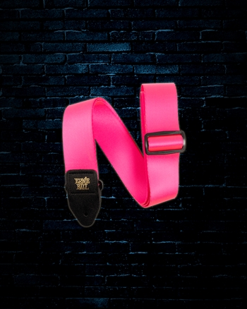 Ernie Ball 2" Premium Guitar Strap - Neon Pink