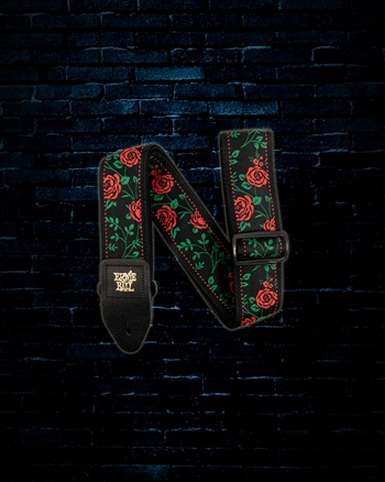 Ernie Ball 2" Jacquard Guitar Strap - Spanish Rose