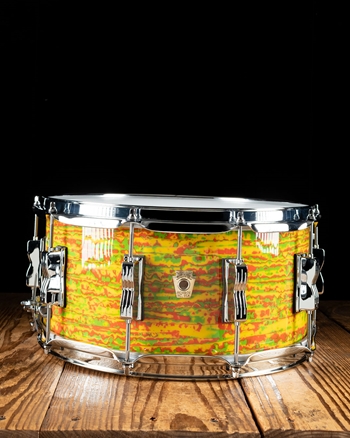 Ludwig LS403 6.5"x14" Classic Maple Snare Drum - Citrus Mod