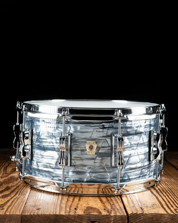 Ludwig LS403 6.5"x14" Classic Maple Snare Drum - Sky Blue