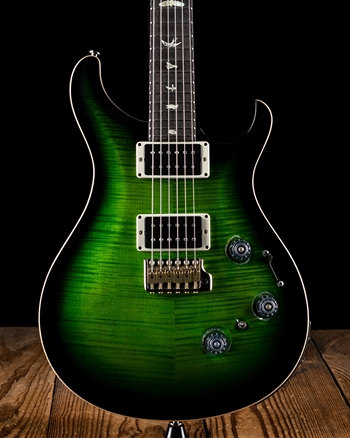 PRS Custom 24 Piezo - Eriza Verde Smoked Burst