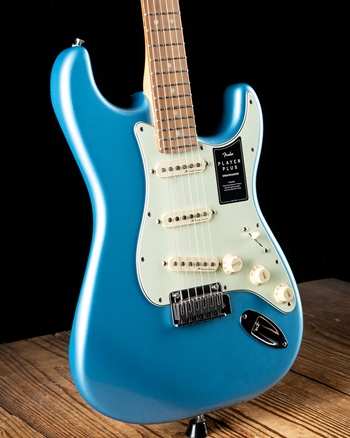 Fender Player Plus Stratocaster（Opal Spa Fender Player Plus Stratocaster in Opal Spark - YouTube