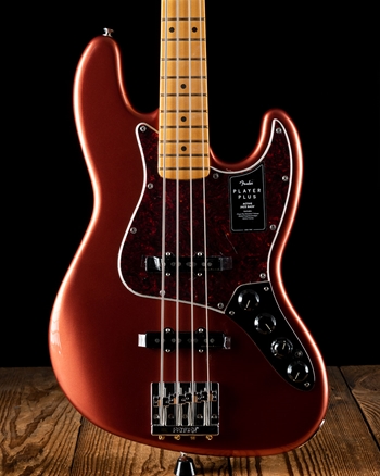 Fender Player Plus Jazz Bass - Aged Candy Apple Red