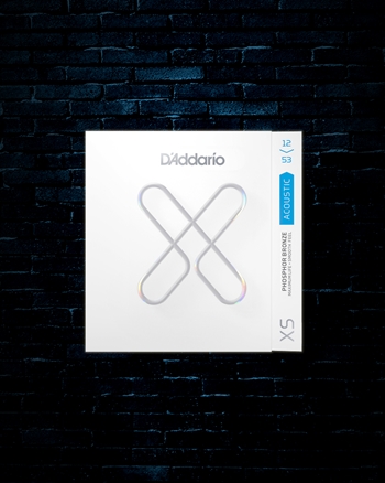D'Addario XS Phosphor Bronze Acoustic Strings - Light (12-53)