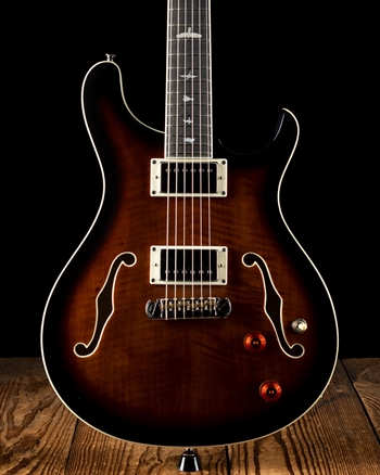 PRS SE Hollowbody II - Black Gold Sunburst