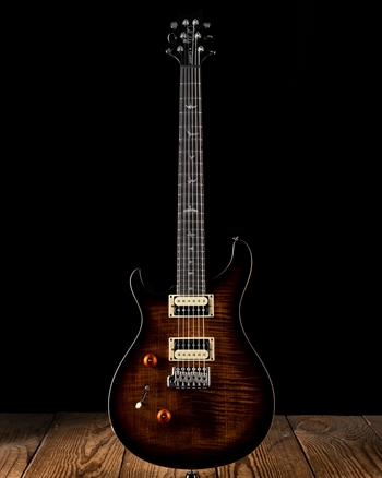 ギター PRS SE Custom24 lefty Black Gold Burst PRS SE Custom 24 Left-handed Electric Guitar - Black Gold