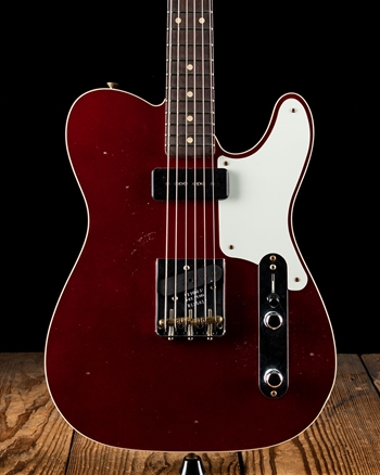 Fender Custom Shop LTD P90 Journeyman Tele - Aged Firemist Red