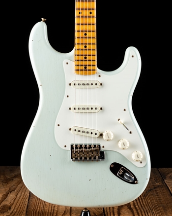 Fender Custom Shop 50s Journeyman Stratocaster - Aged Sonic Blue