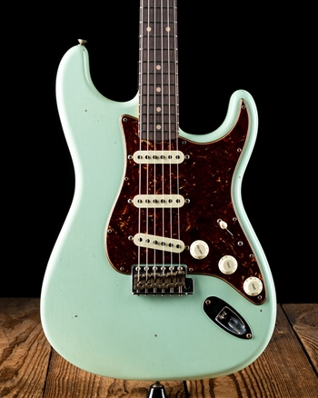 Fender Custom Shop '60s Journeyman Strat - Faded Aged Surf Green