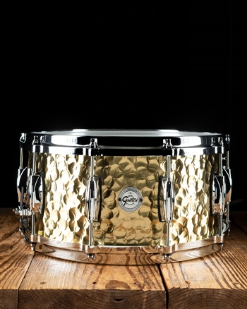 Gretsch 6.5"x14" Silver Series Hammered Brass Snare Drum
