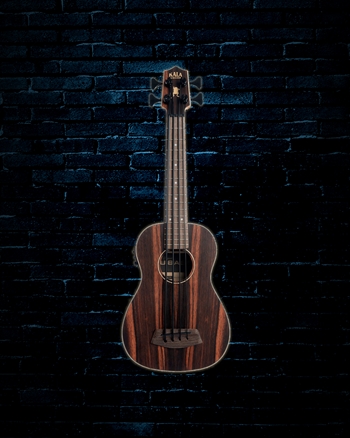 Kala Striped Ebony Acoustic/Electric U-Bass