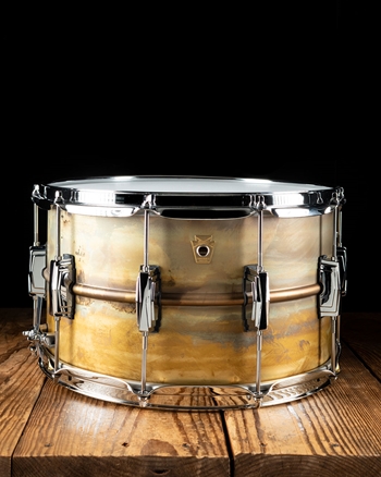 Ludwig LB484R 5"x14" Raw Brass Phonic Snare Drum