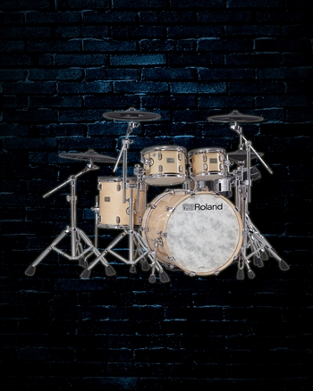 Roland VAD706 - V-Drums Acoustic Design 9-Pad Electronic Drum Set - Gloss Natural