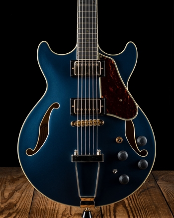 Ibanez AMH90 Artcore Expressionist - Prussian Blue Metallic