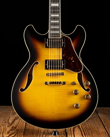 Ibanez AS93FM Artcore Expressionist - Antique Yellow Sunburst