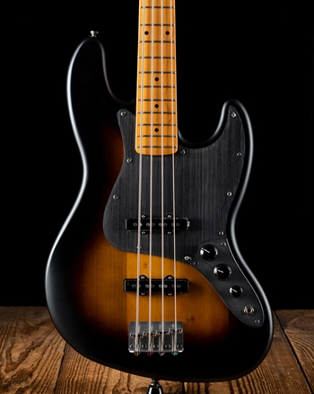 Squier Vintage Edition 40th Anniversary Jazz Bass - Satin Wide 2-Color Sunburst