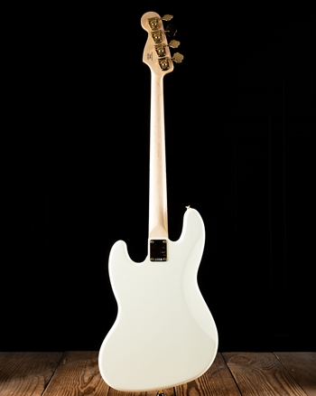 Squier Gold Edition 40th Anniversary Jazz Bass - Olympic White