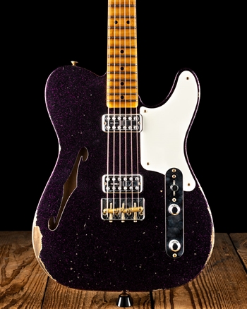 Fender Custom Shop Relic Caballo Tono Ligero - Aged Magenta Sparkle