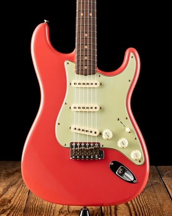 Fender Custom Shop Journeyman Relic '64 Strat - Faded Aged Fiesta Red